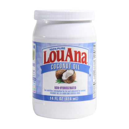 LouAna 100% Pure Coconut Oil, 14 fl oz