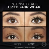 L'Oreal Paris Voluminous Panorama Volumizing and Lengthening Mascara, All Night Black, 0.33 fl oz