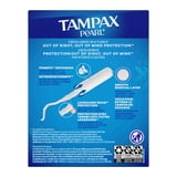 Tampax Pearl Tampons, with LeakGuard Braid, Regular Absorbency, Unscented, 18 Count