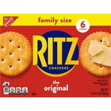 (3 pack) RITZ Original Crackers, Snacks for Kids and Adults, Lunch Snacks, Family Size, 20.5 oz