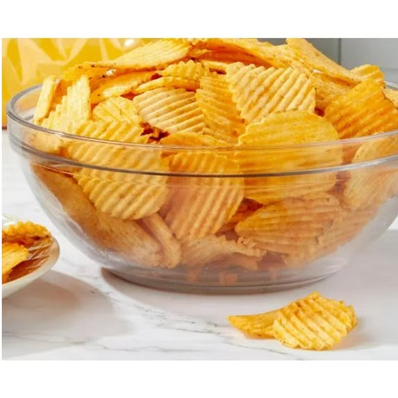 Great Value Cheddar & Sour Cream Ripple Potato Chips, 1.75 oz