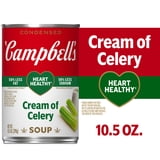 (8 pack) Campbell's Condensed Heart Healthy Cream of Celery Soup, 10.5 oz Can