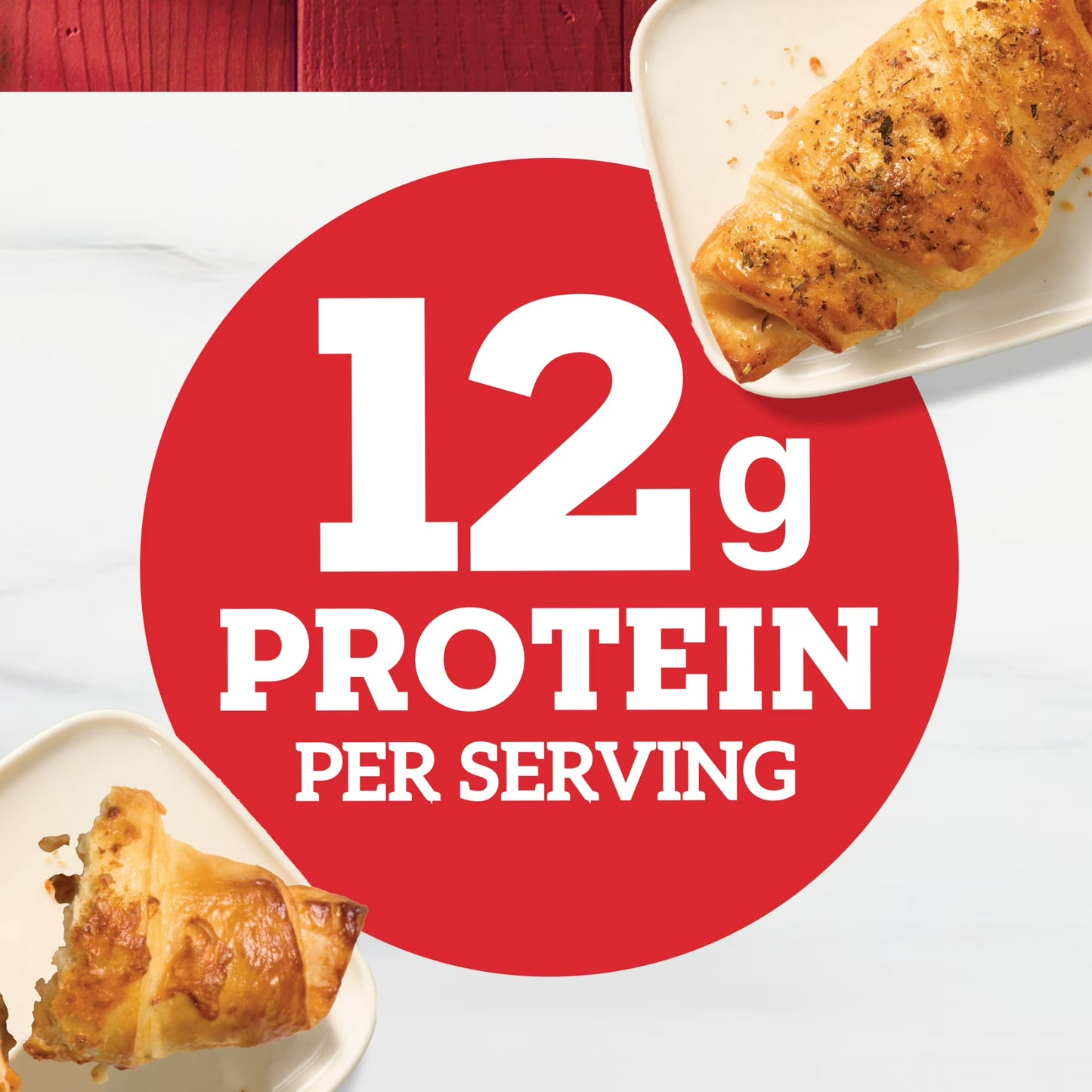 Hillshire Farm Buffalo Style Chicken Stuffed Croissants, 8 oz, 2 Count (Frozen)