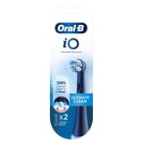 Oral-B Toothbrush Heads, iO Ultimate Clean Replacement Brush Heads, White, 2 count