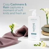 Native Strengthening Shampoo, Cashmere and Rain, Sulfate Free, for Women and Men, 16.5 oz