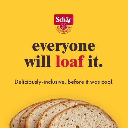 Schar Gluten Free Deli Style Sourdough Bread, Regular, Shelf-Stable, 8.5 oz
