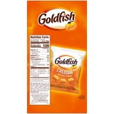 Goldfish Cheddar Baked Snack Crackers, 20 Count, 1 oz