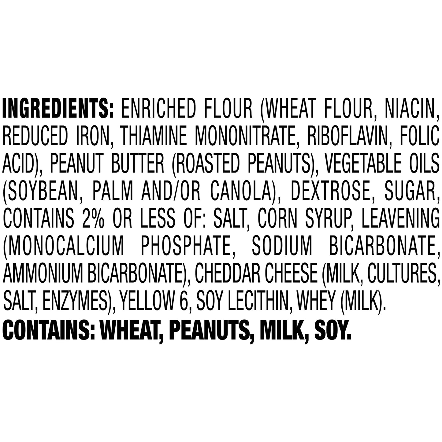 Lance ToastChee Peanut Butter, 10 Count 1.52 oz
