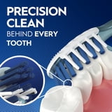 (3 pack) Oral-B Toothbrush Pro Clean Cross Action, Deep Plaque Removal, Medium, 2 Count