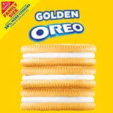 OREO Golden Sandwich Cookies, Family Size, 18.12 oz