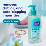 Clean & Clear Morning Burst Hydrating Face Wash with BHA, 8 fl. oz