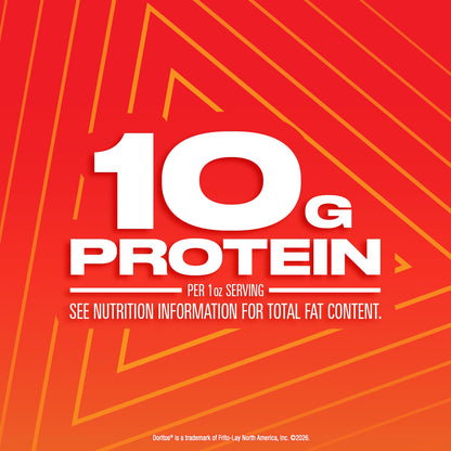 Doritos Protein Sweet & Tangy BBQ Tortilla Chips Bag, 7 oz