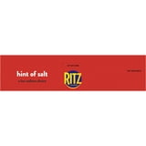 (3 pack) RITZ Hint of Salt Crackers, Snacks for Kids and Adults, Lunch Snacks, 13.7 oz
