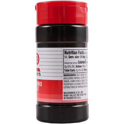 Lawry's Kosher Seasoned Salt, 4.0 oz Bottle
