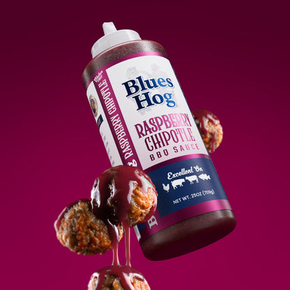 Blues Hog Raspberry Chipotle BBQ Sauce, Gluten-Free, 25 oz