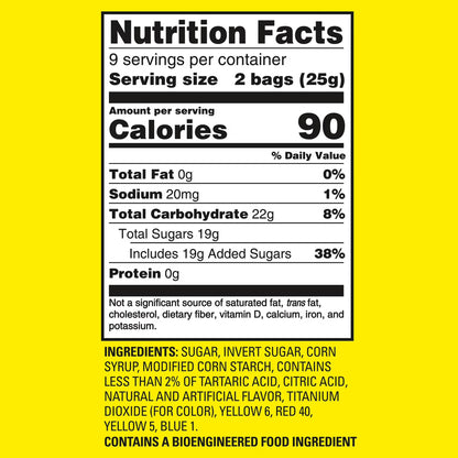 SOUR PATCH KIDS Bunnies Soft & Chewy Easter Candy, 18 Snack Packs
