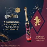 Colgate Harry Potter Gryffindor Kids Battery Toothbrush, Extra Soft, 1 Pack