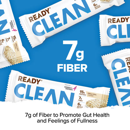 Ready Clean Protein Bar, Vanilla Swirl, 5 Count Box Protein Bar