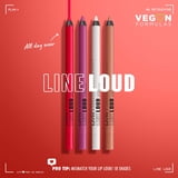 NYX Professional Makeup Line Loud Lip Liner, Longwear Matte Lip Pencil, Hottie Hijacker