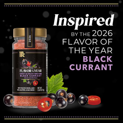 McCormick Sweet & Smoky Black Currant Seasoning, 2.62 oz Bottle