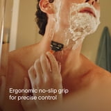Harry's Men's 5-Blade Shaving Razor with 5 Refill Cartridges, Ember Orange