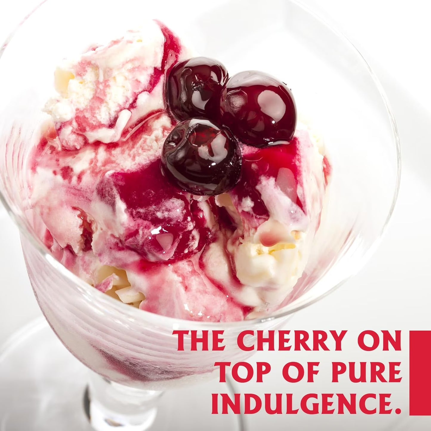 Gourmanity Cocktail Maraschino Cherries, Made from Italian Grown Marasca Cherries. Use in Manhattan, Old Fashioned, and Desserts (14.1oz Jar)
