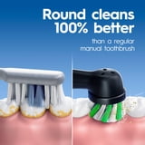 Oral-B Toothbrush, ProClean CrossAction, Battery Powered Electric Toothbrush, Black for Adults and Children 3+