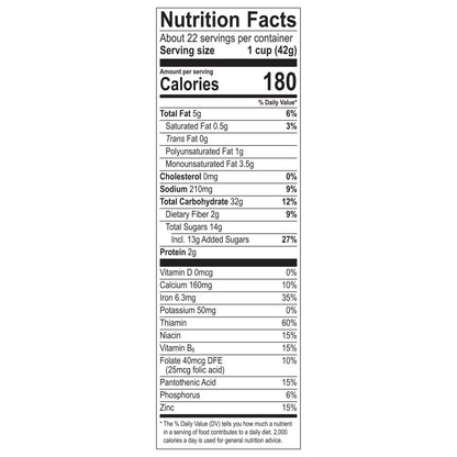 Malt-O-Meal Cinnamon Toasters Breakfast Cereal, Real Cinnamon Squares, 33 oz Bag