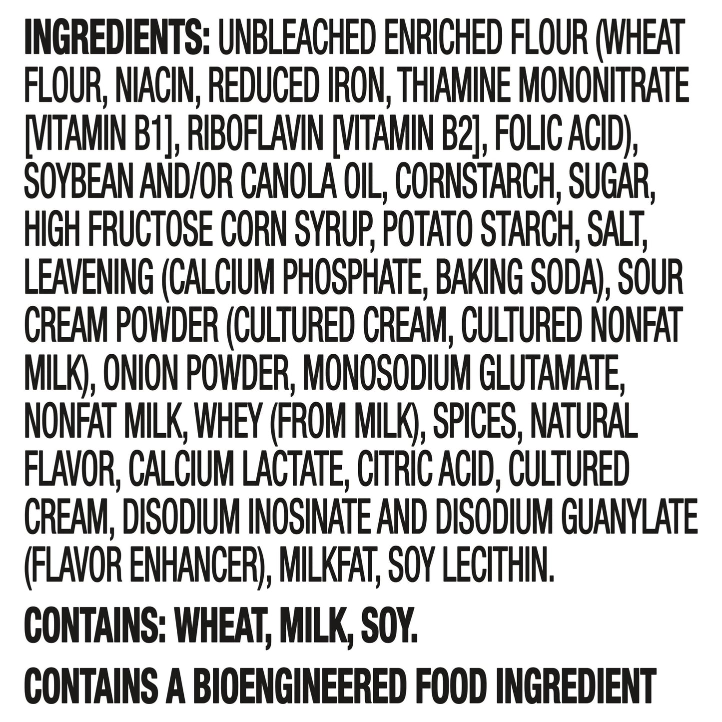 RITZ Toasted Chips Sour Cream and Onion Crackers, Party Snacks, Family Size, 11.4 oz