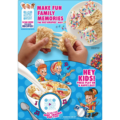 (8 pack) Kellogg's Rice Krispies Original Breakfast Cereal, 8 Vitamins and Minerals, 9 oz