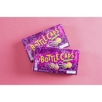 Bottle Caps, Soda Pop Flavored Candy, 5 oz Theater Box