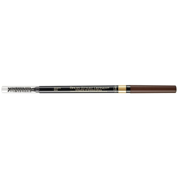 (2 pack) L'Oreal Paris Brow Stylist Definer Waterproof Eyebrow Pencil, Brunette, Defining, 0.003 oz