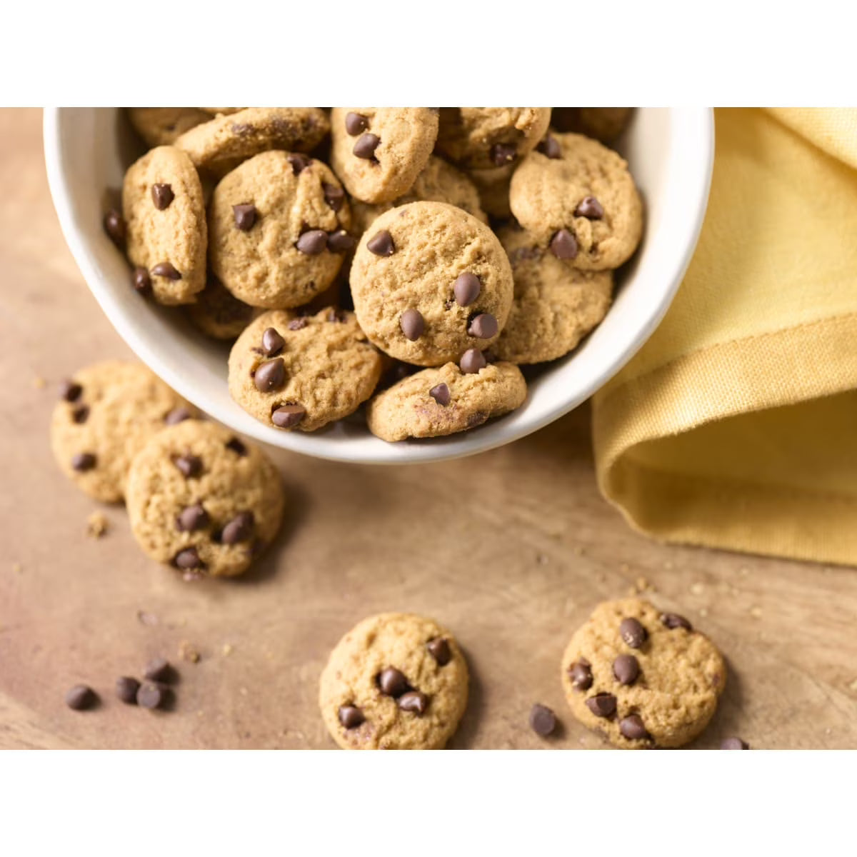 Simple Mills Mini Crunchy Chocolate Chip Gluten Free Cookies 0.8 oz, 8 Count