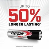 (2 pack) Energizer MAX AAA Batteries (8 Pack), Triple A Alkaline Batteries