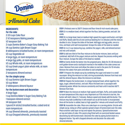 Domino Pure Cane Ultrafine Granulated Baker's Sugar 3.5 lb Tub