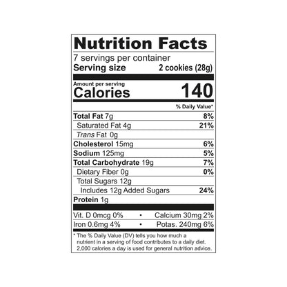 Tate's Bake Shop Snickerdoodle Cookies, 7 oz