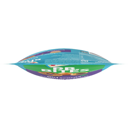 SKIPPY PB Bites Girl Scout Coconut Caramel Snack, Shelf-Stable, 5.5 oz Plastic Resealable Pouch
