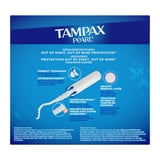 Tampax Pearl Tampons with LeakGuard Braid, Regular Absorbency, 50 Count