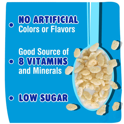 (8 pack) Kellogg's Rice Krispies Original Breakfast Cereal, 8 Vitamins and Minerals, 9 oz