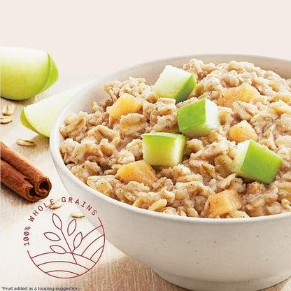 Quaker Instant Oatmeal Protein No Added Sugar Apples & Cinnamon, 1.76 Ounce 6 Packets