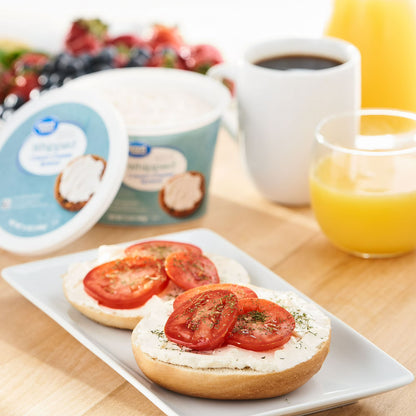 Great Value Original Whipped Cream Cheese Spread, 12 oz Tub