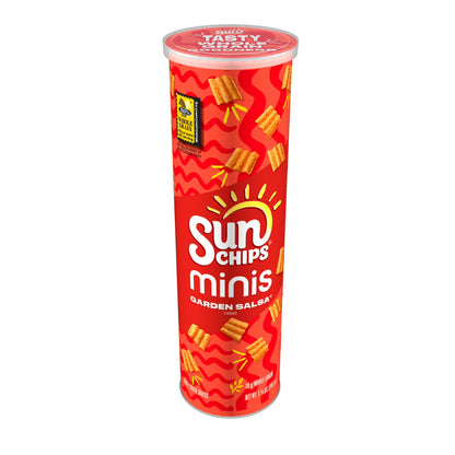 SunChips Minis Garden Salsa Flavored Canister, 3.75 oz