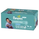 Pampers Complete Clean Baby Fresh Baby Wipes 12-Pack 864 Wipes (Select for More Options)