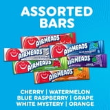 Airheads Peanut-Free Full-Size Chewy Candy Bars, Assorted Fruit Flavors, Bulk Candy Individually Wrapped, 60 Count Display Changemaker Box