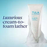 TULA Skincare Rich Rinse Daily Cream-to-Foam Face Cleanser, 6.7 FL OZ