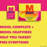 Midol Complete Menstrual Pain Relief Acetaminophen Caplets, 40 Count