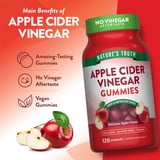 Nature's Truth Apple Cider Vinegar Gummies, 400 mg 120 ct.