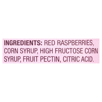 (4 pack) Great Value Red Raspberry Preserves, 18 oz