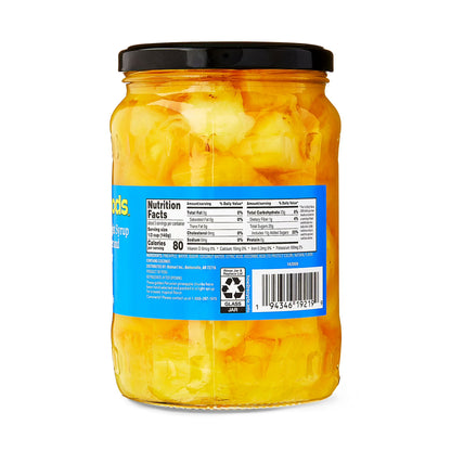 bettergoods Pineapple Chunks in Light Syrup with Coconut Water and Natural Flavor, 24 oz
