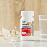 (3 pack) Equate Extra Strength Pain Reliever Acetaminophen Caplets, 500mg, Pain Reliever/Fever Reducer, 100 Count